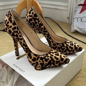 Gorgeous and sexy animal print high heels